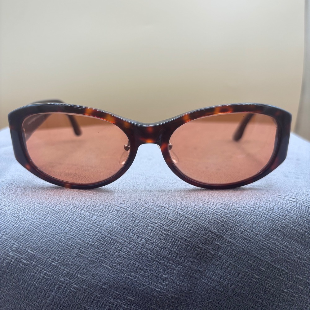Emanuel Ungaro Vintage Tortoise Sunglasses Amber Lens Made in Italy 4007 7002